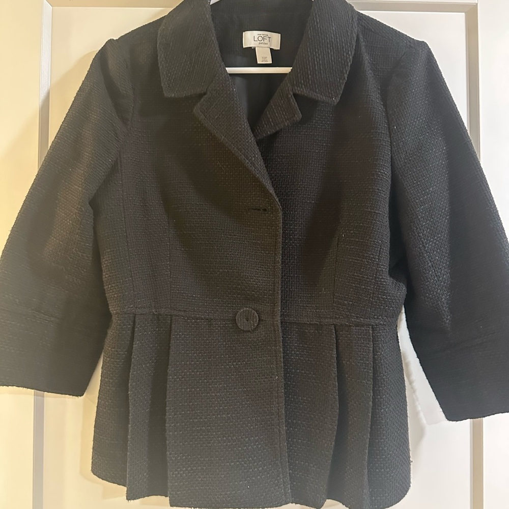 LOFT  Charcoal Blazer